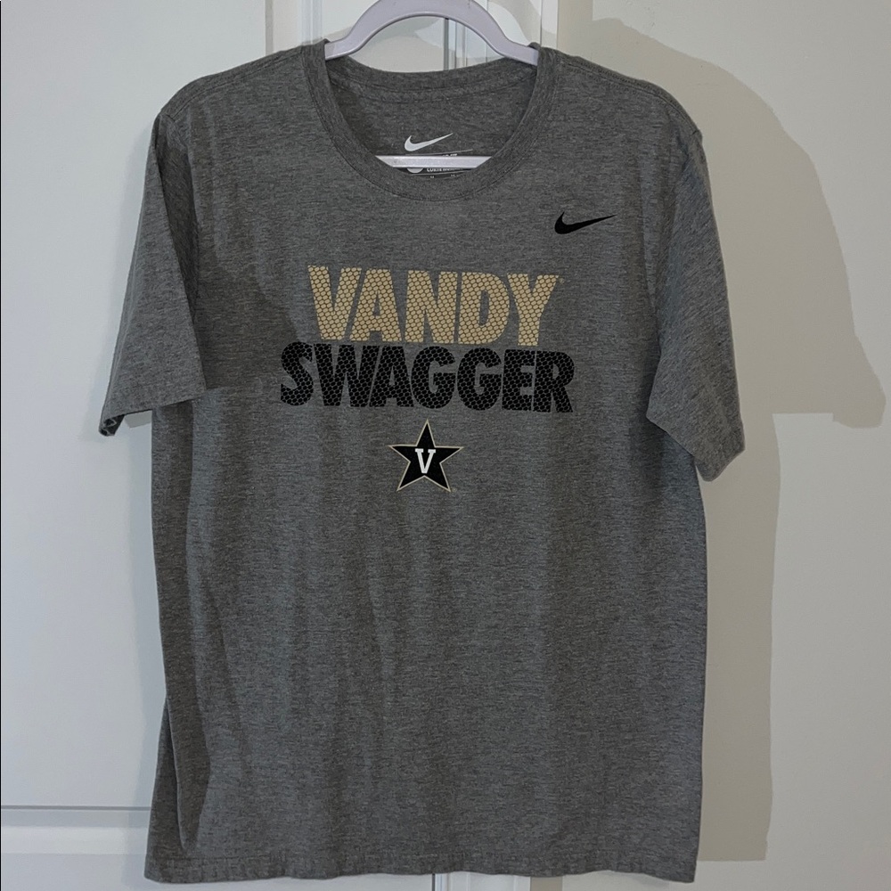 Nike Vanderbilt commodores Vandyswagger Vandy Swagger Gray T Shirt M